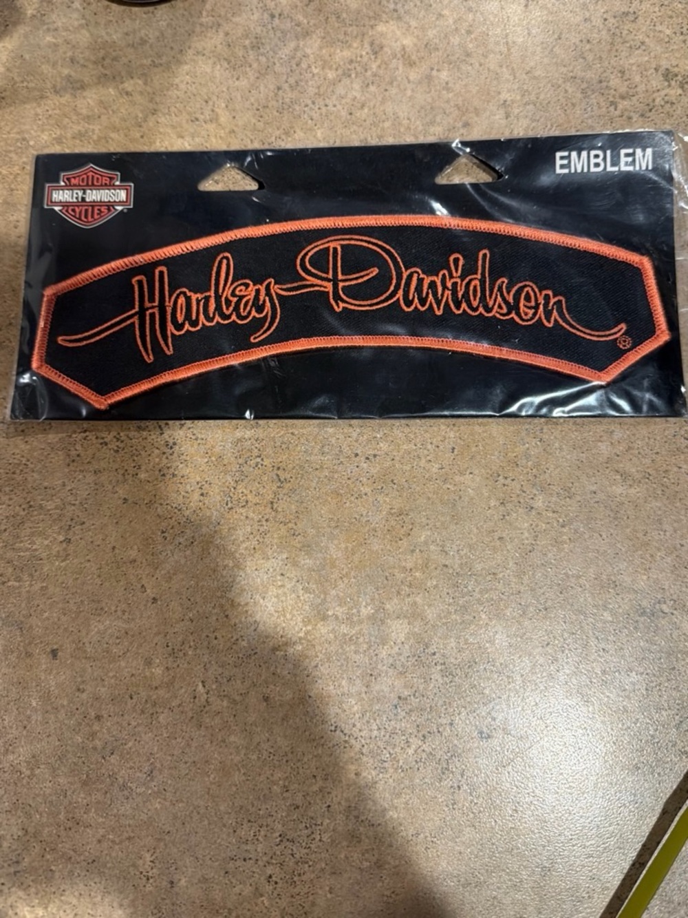 Vintage Harley-Davidson Sew on Emblem Patch